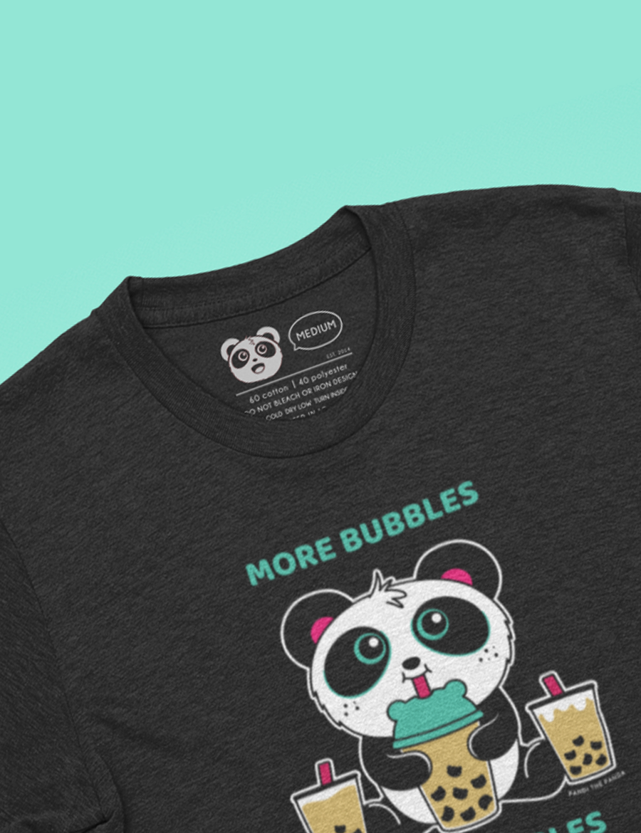 More Bubbles Less Troubles Men's T-Shirt