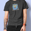 Load image into Gallery viewer, Derpy Tiger Babee Unisex T-Shirt (Charcoal Edition)
