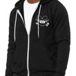 Load image into Gallery viewer, Ninja Blossom Unisex Zip-up Hoodie