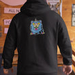 Load image into Gallery viewer, Derpy Tiger Babee Unisex Zip-up Hoodie