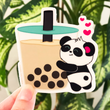 Load image into Gallery viewer, Boba Love Vinyl Sticker by Pandi the Panda