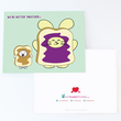Mag-load ng larawan sa viewer ng Gallery, Better Together: PB+J Greeting Card ng Fat Rabbit Farm