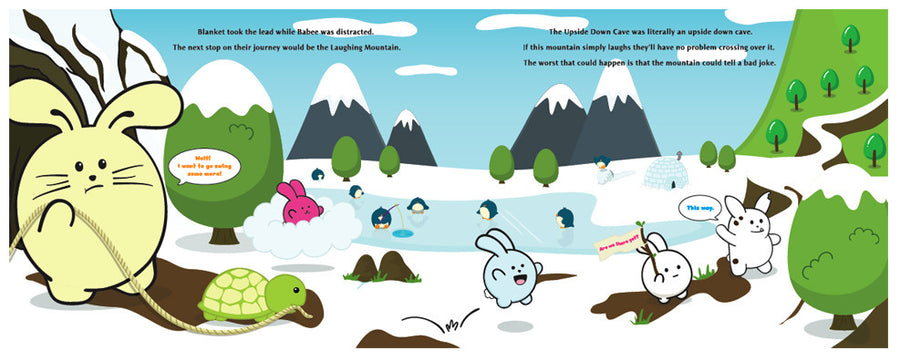 Vol. 1 Babee and the Valley of the Hungry Ninjas Story Book by Fat Rabbit Farm