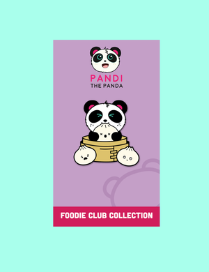 Bao Life Enamel Pin ni Pandi the Panda