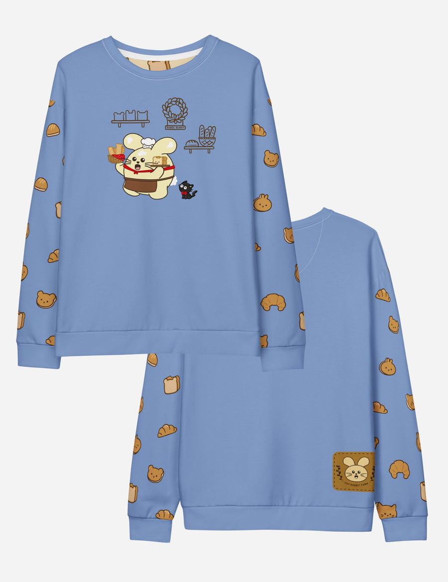 Babee's Bakery Unisex cotton sweatshirt | BLUE