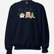 Load image into Gallery viewer, Cozy Holiday Unisex Sweatshirt | NAVY
