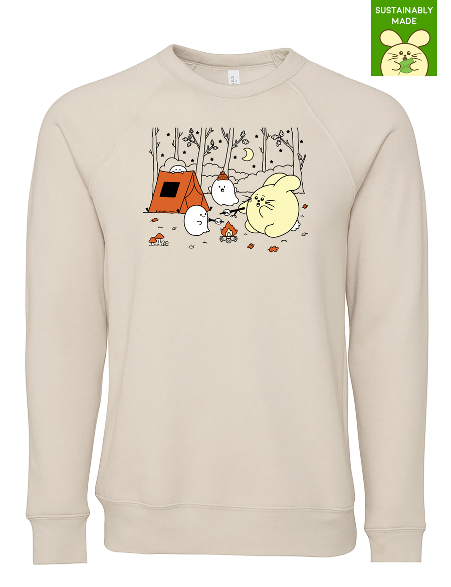 Camp Spooky Unisex Sponge Fleece Crewneck Sweatshirt | Alikabok