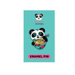 Load image into Gallery viewer, Sakura Ramen Enamel Pin by Pandi the Panda
