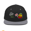 Load image into Gallery viewer, Beam Me Up Embroidered Hat | BLK/SILVER
