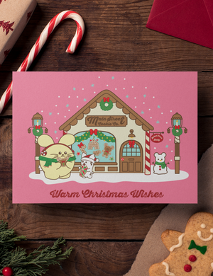 Warm Christmas Wish Greeting Card