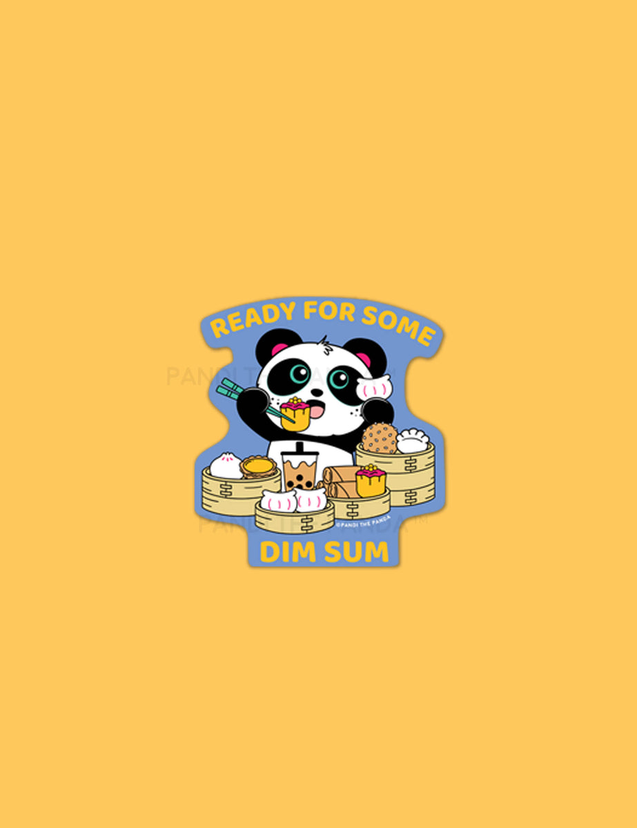 Ready For Some Dim Sum Vinyl Sticker – Fat Rabbit Farm