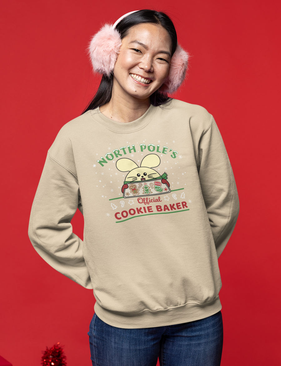 Official Cookie BAKER Unisex Sweatshirt SAND