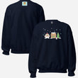 Load image into Gallery viewer, Cozy Holiday Unisex Sweatshirt | NAVY
