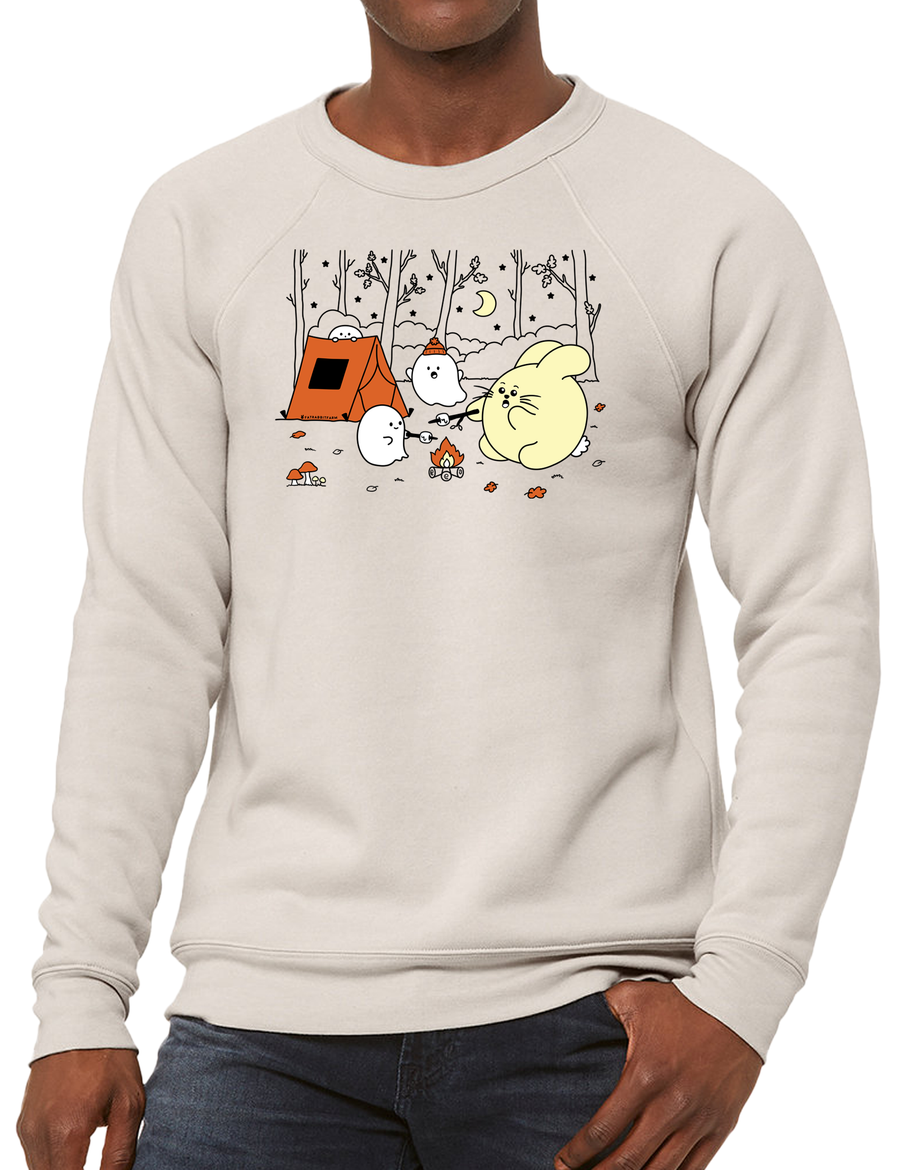Camp Spooky Unisex Sponge Fleece Crewneck Sweatshirt | Alikabok