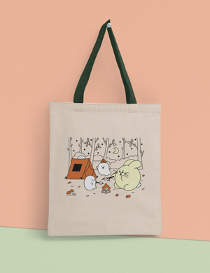 Camp Spooky Unisex Canvas Tote