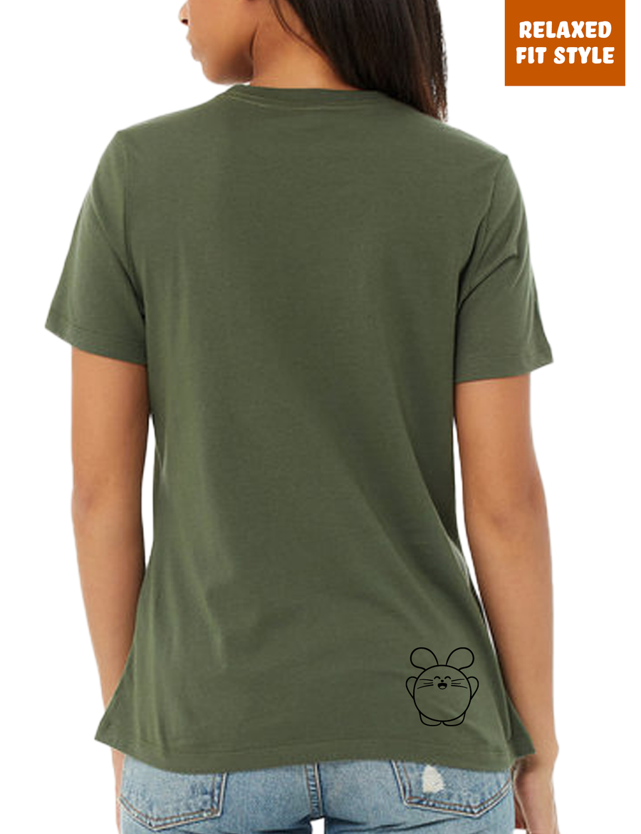 Camp Spooky Women's Relaxed T-Shirt | Pine