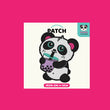 Load image into Gallery viewer, Pandi Boba Life Embroidered Iron-On Patch
