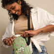 Load image into Gallery viewer, Happy Matcha Crossbody Bag | LIGHT GREEN
