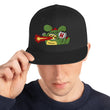 Mag-load ng larawan sa viewer ng Gallery, Hall H Monster Embroidered Hat | BLACK
