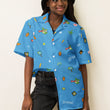 Load image into Gallery viewer, Hall H Monster Unisex button shirt | BLUE
