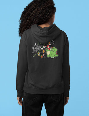 Hall H Abduction Unisex Zip-up Hoodie