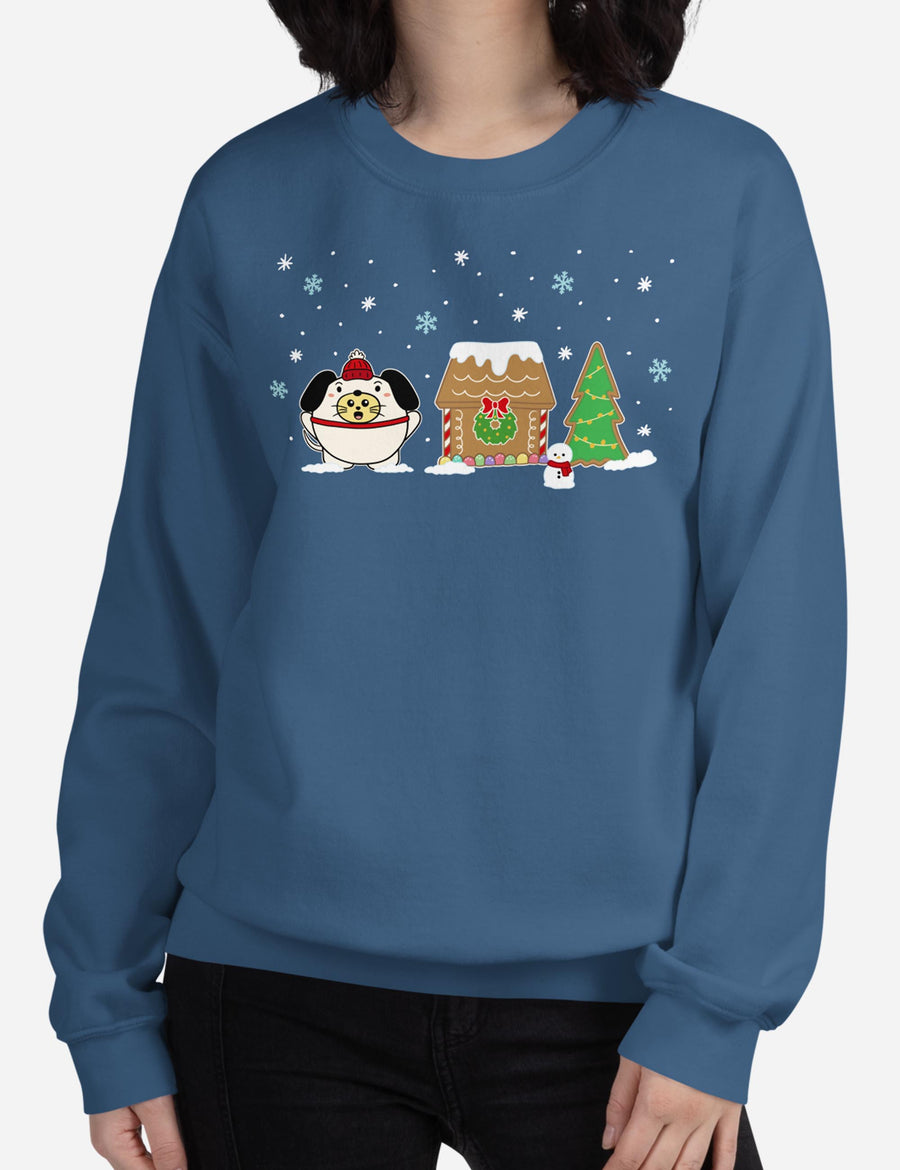 Cozy Holiday Unisex Sweatshirt | INDIGO BLUE