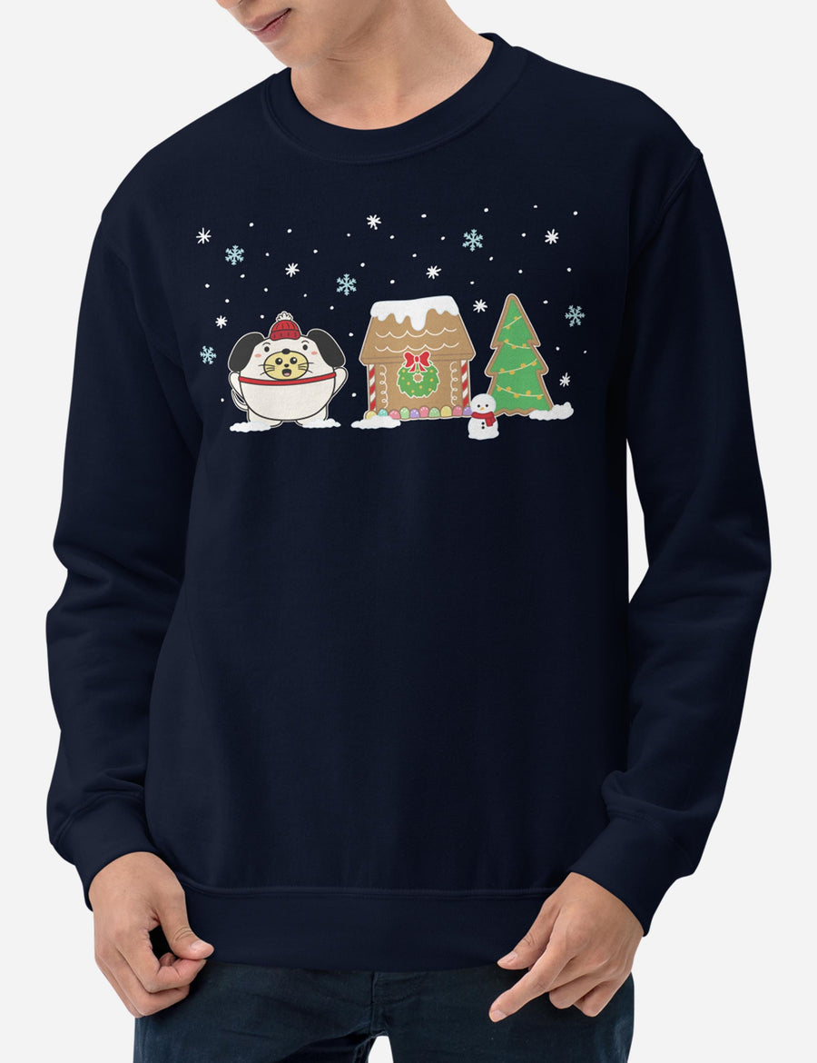 Cozy Holiday Unisex Sweatshirt | NAVY