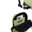 Load image into Gallery viewer, Happy Matcha Crossbody Bag | LIGHT GREEN
