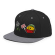 Load image into Gallery viewer, Beam Me Up Embroidered Hat | BLK/SILVER
