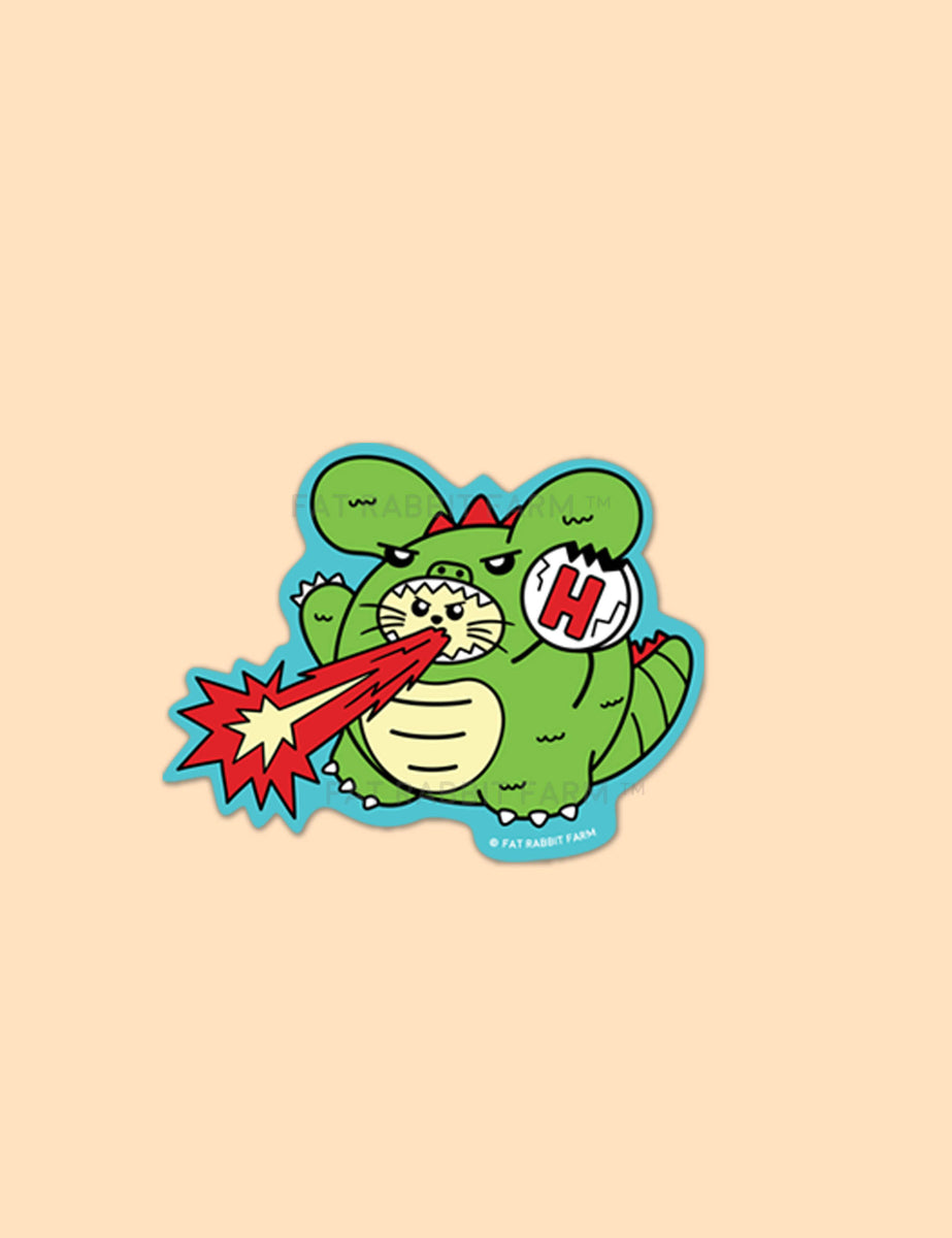 Hall H Monster Vinyl Sticker – Fat Rabbit Farm