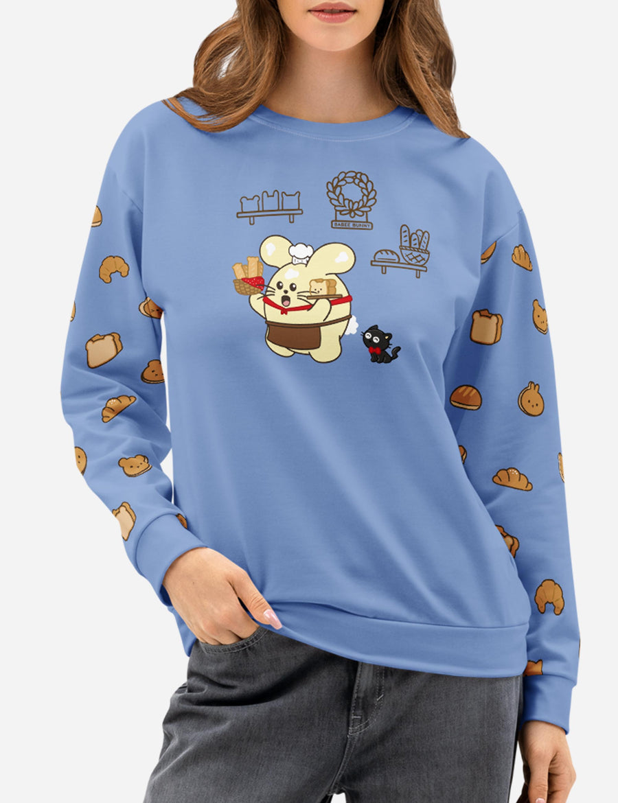 Babee's Bakery Unisex cotton sweatshirt | BLUE