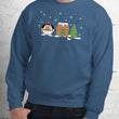 Load image into Gallery viewer, Cozy Holiday Unisex Sweatshirt | INDIGO BLUE
