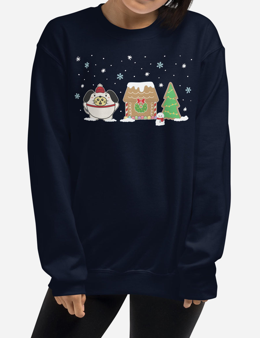 Cozy Holiday Unisex Sweatshirt | NAVY