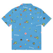 Load image into Gallery viewer, Hall H Monster Unisex button shirt | BLUE
