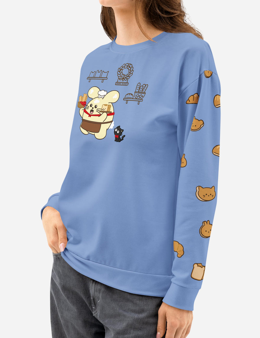 Babee's Bakery Unisex cotton sweatshirt | BLUE