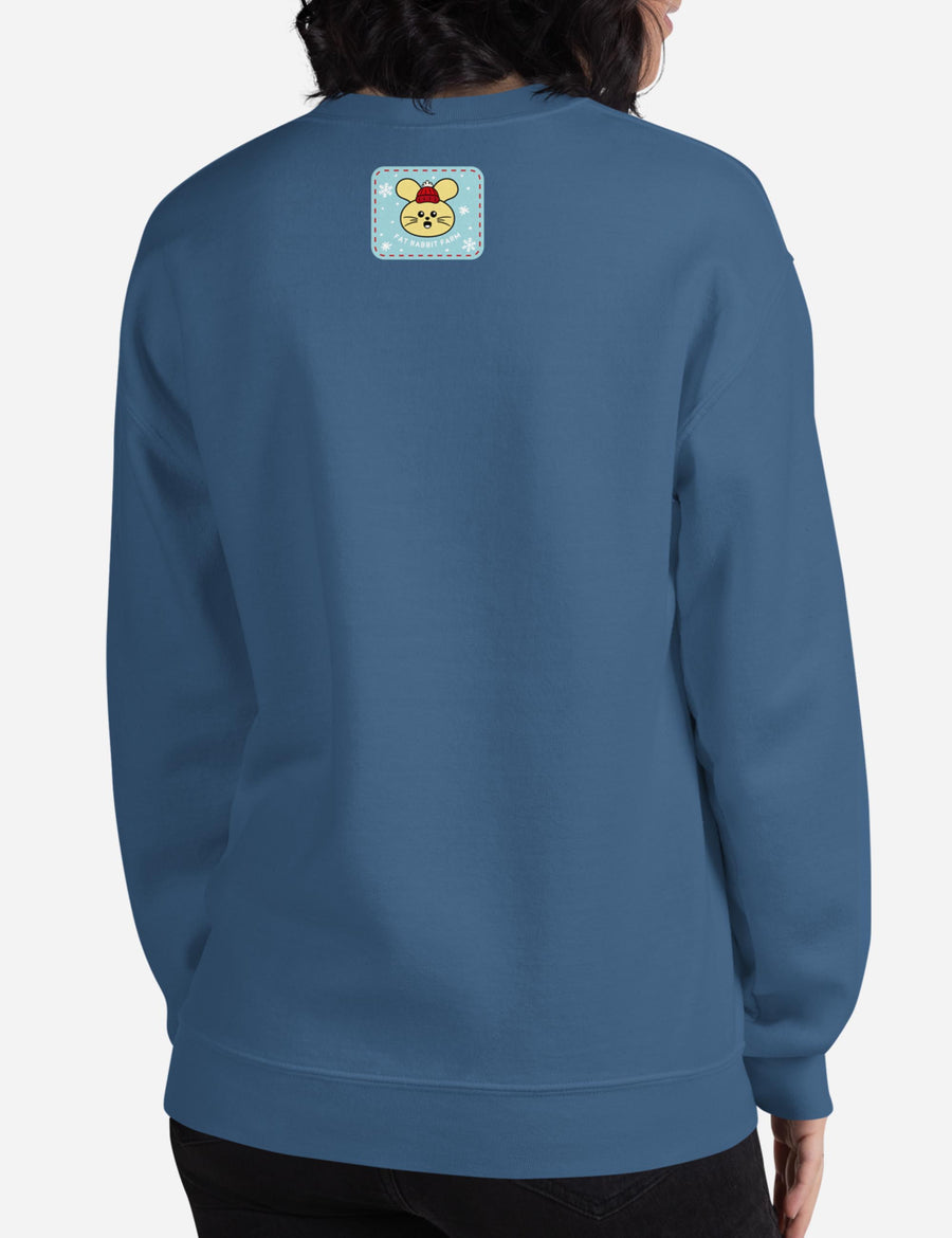 Cozy Holiday Unisex Sweatshirt | INDIGO BLUE
