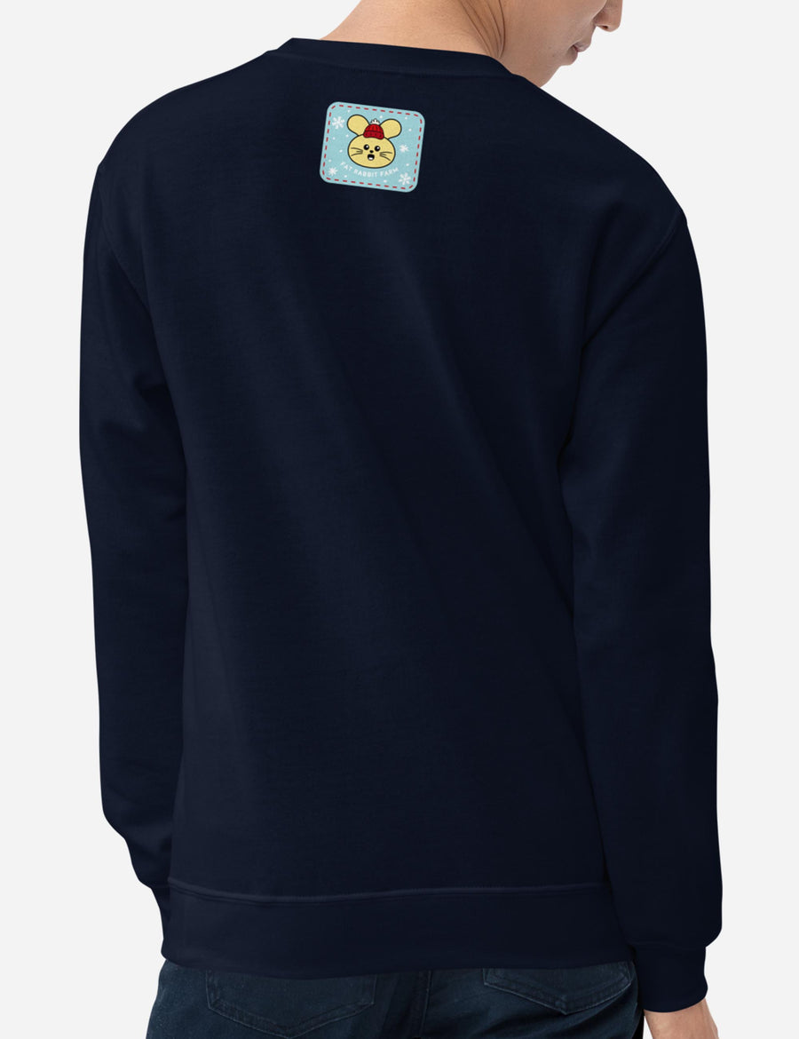 Cozy Holiday Unisex Sweatshirt | NAVY