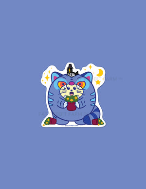 Derpy Tiger Babee Vinyl Sticker