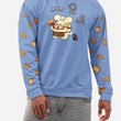 Load image into Gallery viewer, Babee&#39;s Bakery Unisex cotton sweatshirt | BLUE
