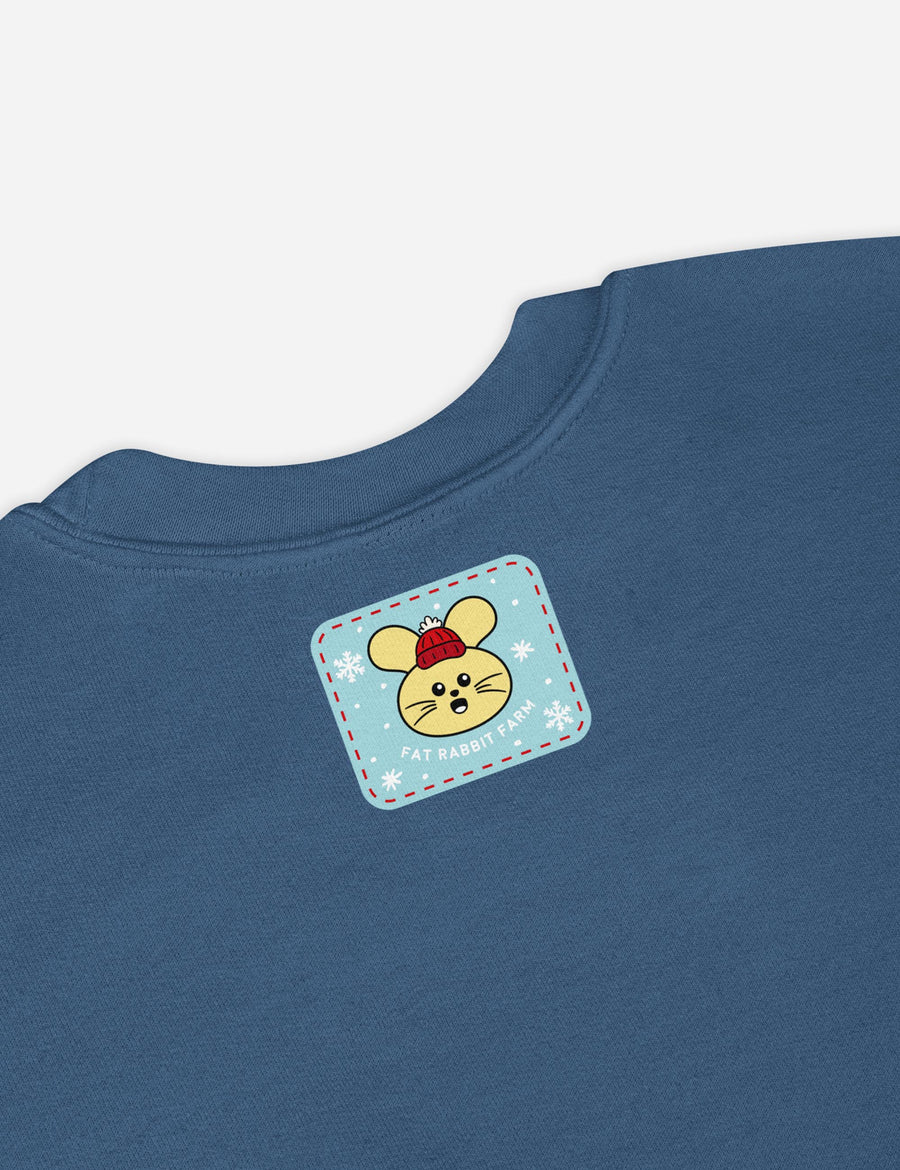 Cozy Holiday Unisex Sweatshirt | INDIGO BLUE