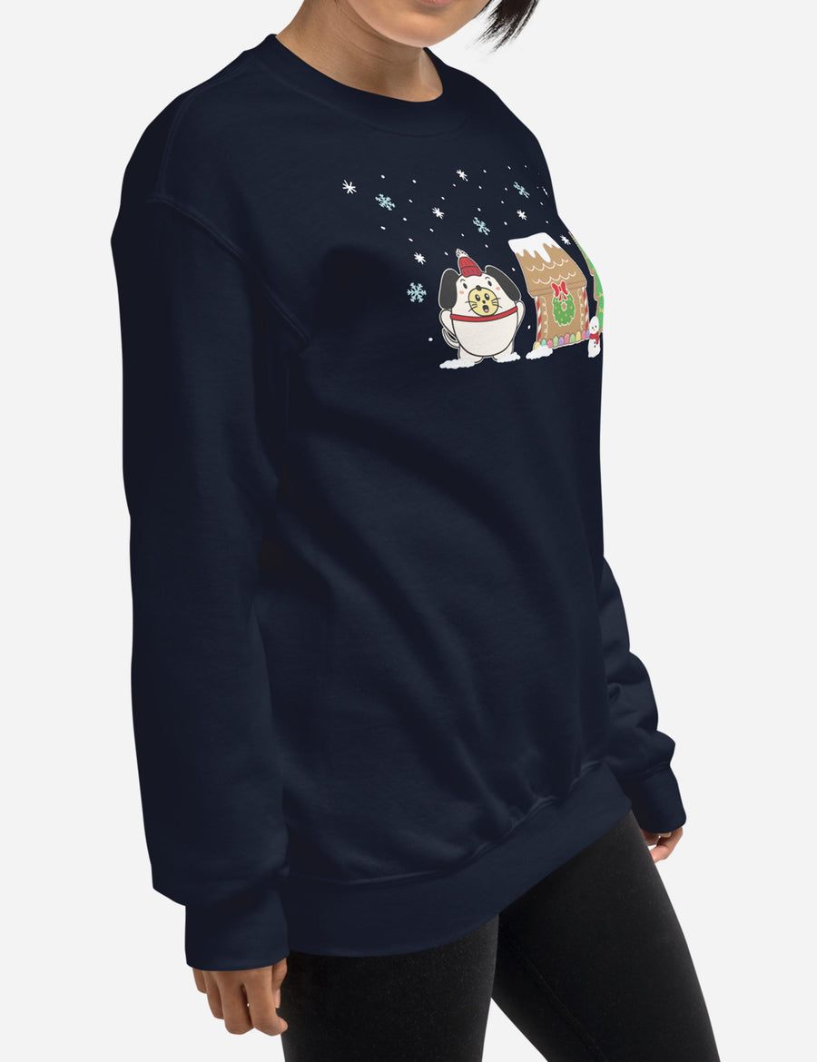 Cozy Holiday Unisex Sweatshirt | NAVY