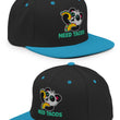 Load image into Gallery viewer, Need Tacos Embroidered Hat | BLK/TEAL
