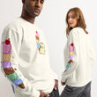 Load image into Gallery viewer, Sweet Escape Unisex cotton sweatshirt | PALE CREAM
