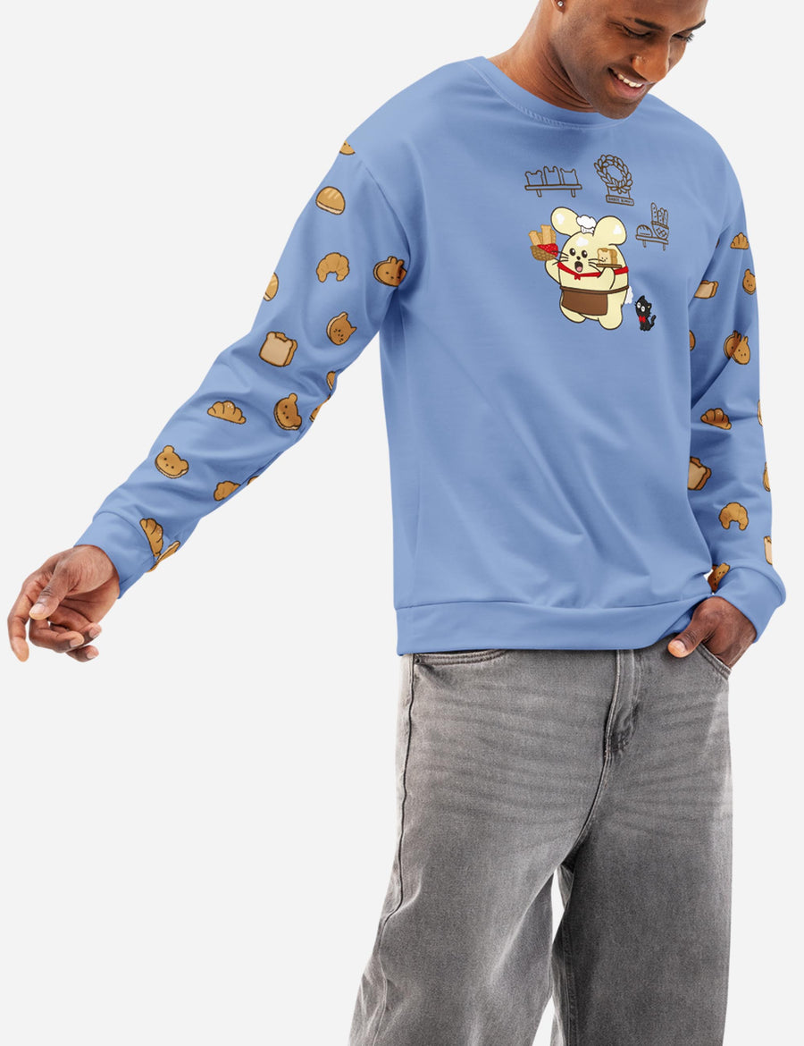Babee's Bakery Unisex cotton sweatshirt | BLUE