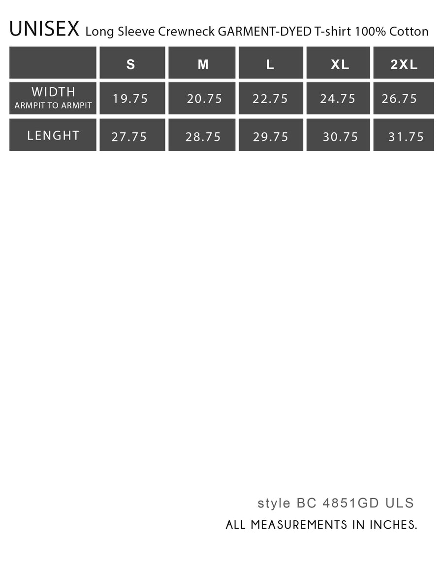 Desserts Await Unisex Longsleeve T-Shirt | WASHED CHARCOAL