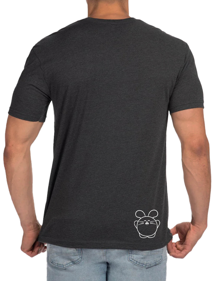 Derpy Tiger Babee Unisex T-Shirt (Charcoal Edition)