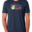 Load image into Gallery viewer, Dessert Awaits Unisex T-Shirt | HEATHER NAVY
