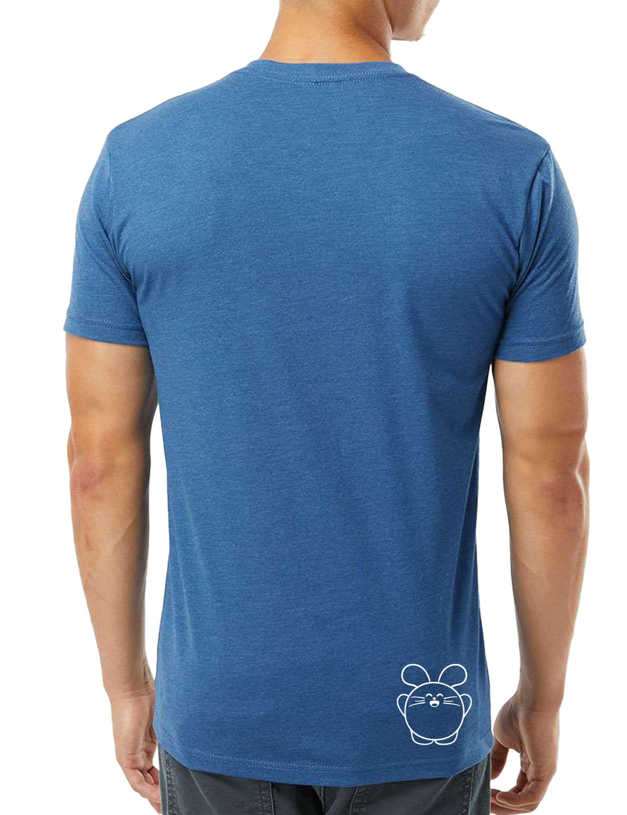 I'm A Dinosaur Unisex T-Shirt | HEATHER COOL BLUE