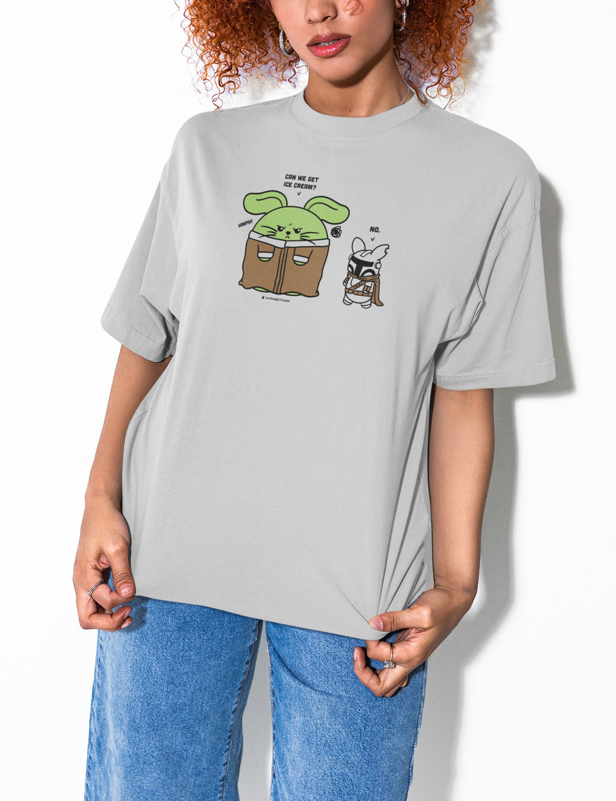 Ice Cream Is My Only Priority Unisex T-Shirt | LIGHT GREY – Fat Rabbit Farm