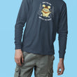 Mag-load ng larawan sa viewer ng Gallery, Galactic Forest Protector Unisex Longsleeve T-shirt | VINTAGE NAVY
